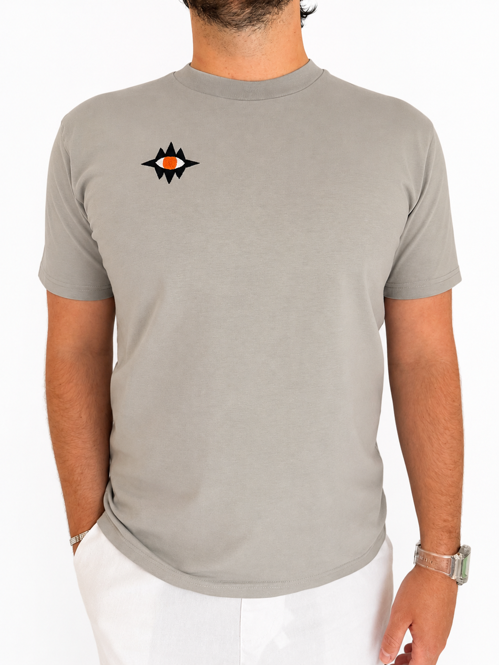 OVERSEEN Classic Tee Storm Grey