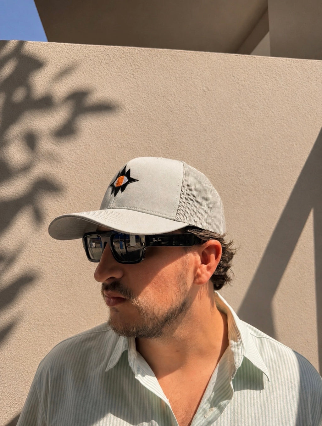 OVERSEEN Trucker Hat Storm Grey